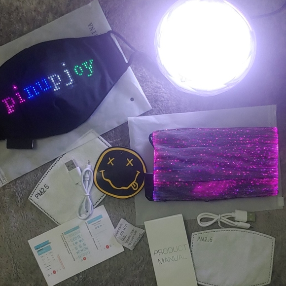 Programmable L.E.D Face Mask - Picture 4 of 7